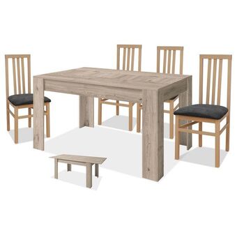 Ahorro Total Conjunto mesa y 4 sillas comedor cambrian munia en ahorro total oferta