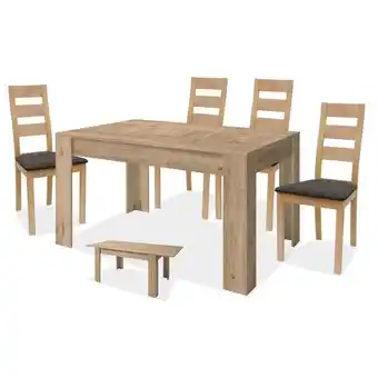Ahorro Total Conjunto mesa y 4 sillas comedor astún en ahorro total oferta