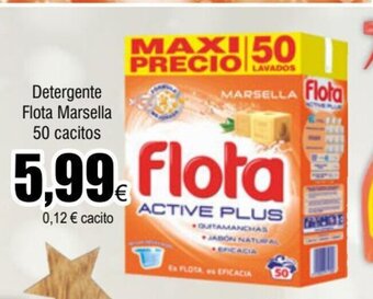 FROIZ Detergente Flota Marsella 50 Cacitos oferta