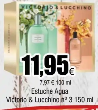 FROIZ Estuche Agua Victorio & Lucchino n° 3 150ml oferta