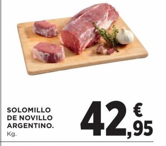 Hipercor Solomillo De Novillo Argentino oferta