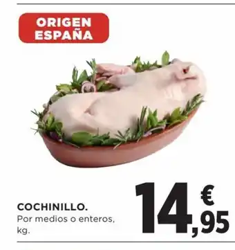 Hipercor Cochinillo oferta
