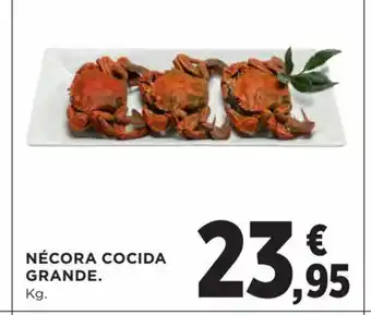 Hipercor Nécora Cocida Grande oferta