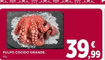 Hipercor Pulpo Cocido Grande oferta