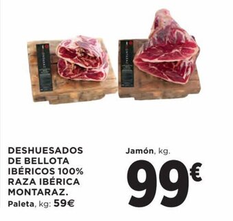 Hipercor Deshuesados De Bellota Ibéricos 100% Raza Ibérica Montaraz oferta