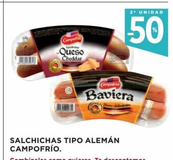 Hipercor Salchichas Tipo Alemán Campofrio oferta