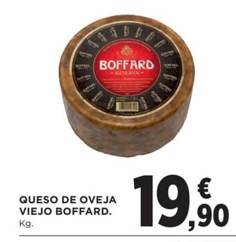 Hipercor Queso De Oveja Viejo Boffard oferta