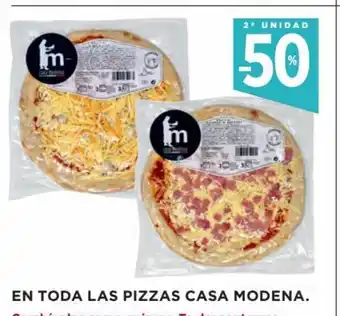 Hipercor Toda Las Pizzas Casa Modena oferta