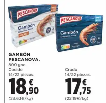 Hipercor Gambón Pescanova oferta
