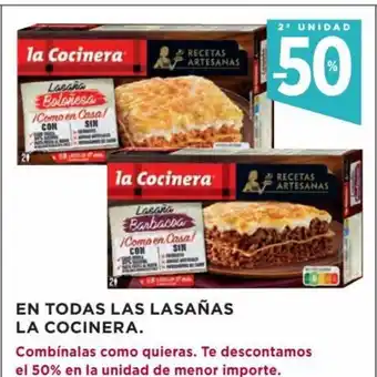 Hipercor Todas Las Lasañas La Cocinera oferta
