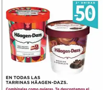 Hipercor Todas Las Tarrinas Häagen-Dazs oferta