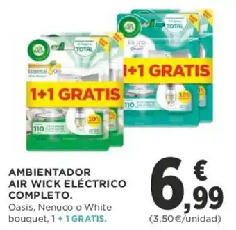 Supercor Ambientador Air Wick Eléctrico Completo oferta