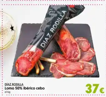 Hiper Usera Lomo 50% Ibérico Cebo oferta