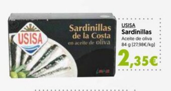 Hiper Usera Usisa Sardinillas oferta
