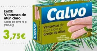 Hiper Usera Calvo Ventresca De Atún Claro oferta