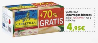 Hiper Usera Carretilla Espárragos Blancos oferta