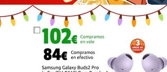CeX Samsung galaxy buds2 pro in-ear (sm-r510) bora purple, a oferta