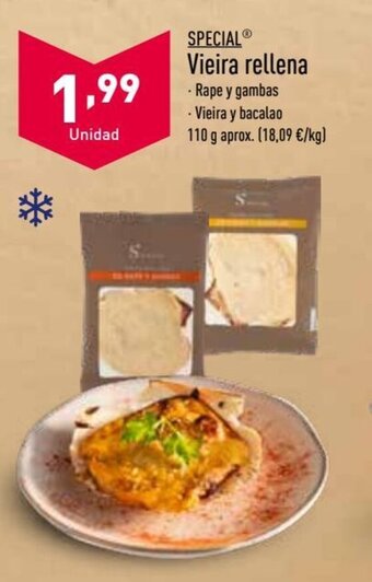 ALDI Special Vieira Rellena oferta