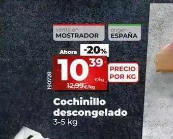 Maxi Dia Cochinillo oferta