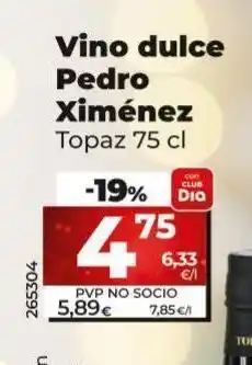 Maxi Dia Vino dulce oferta