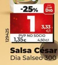 Maxi Dia Salsa césar dia oferta