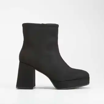 Merkal Botín tacón ancho alto nyc oferta