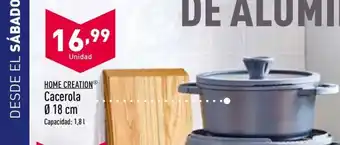 ALDI Home Creation Cacerola 18 cm oferta