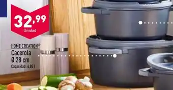 ALDI Home Creation Cacerola 28 cm oferta