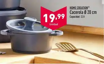 ALDI Home Creation Cacerola 20 cm oferta