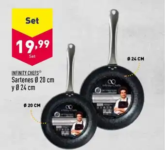 ALDI Sartenes 20 cm y 24 cm oferta