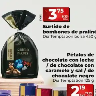 Dia Surtido de bombones praliné oferta
