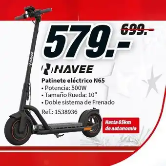 MediaMarkt Patinte eléctrico n65 oferta