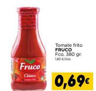 Supermercados Piedra Fruco Tomate frito Fco. 380 gr. oferta