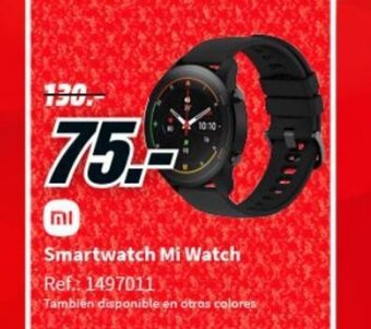 MediaMarkt Smartwatch mi watch oferta