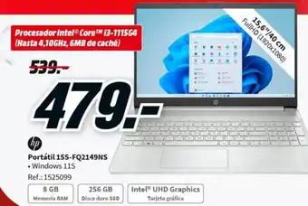 MediaMarkt Portátil 155-FQ2149NS oferta