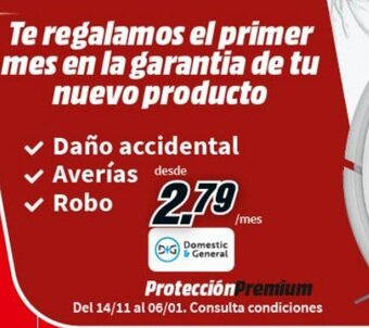 MediaMarkt Protección premium oferta