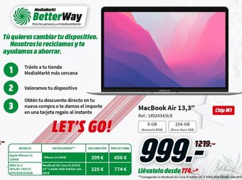 MediaMarkt Macbook air 13,3 oferta