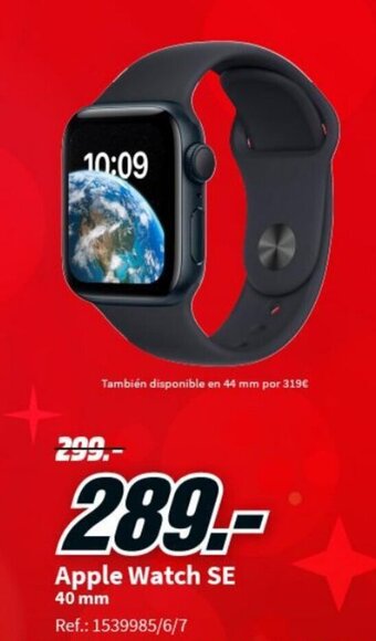 MediaMarkt Apple watch SE oferta