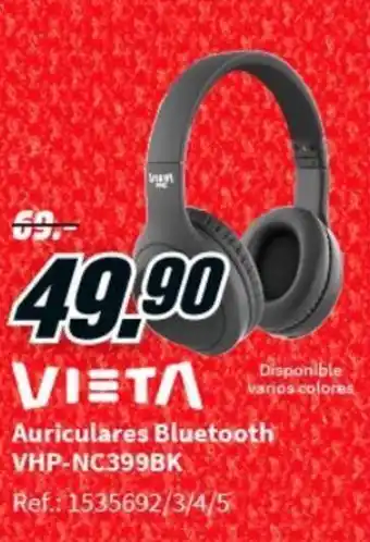 MediaMarkt Auriculares bluetooth VHP-NC399BK oferta