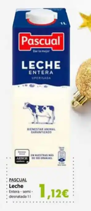 Hiper Usera Leche PASCUAL oferta
