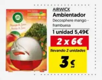 Hiper Usera Ambientador AIRWICK oferta