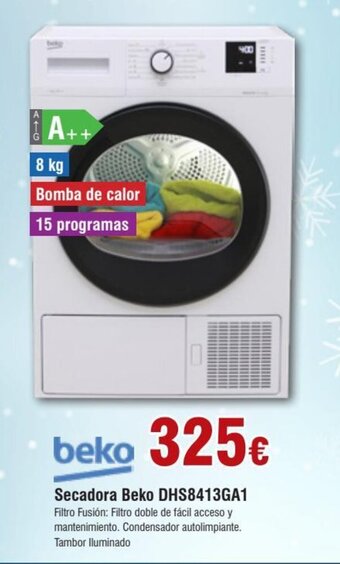 FROIZ Secadora beko DHS8413GA1 oferta