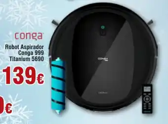 FROIZ Robot aspirador conga 999 titanium 5690 oferta
