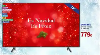 FROIZ Televisor samsung UE75AU7105 SAMSUNG oferta