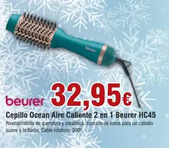 FROIZ Cepillo ocean aire caliente 2 en 1 beurer HC45 oferta