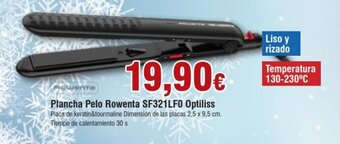 FROIZ Plancha pelo rowenta SF321LFO optiliss oferta