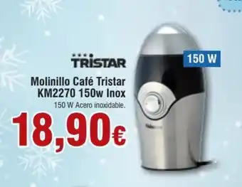 FROIZ Molinillo café tristar KM2270 150w inox oferta