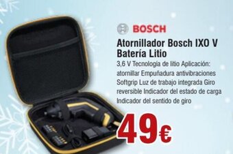 FROIZ Atornillador bosch IXO V bateria litio oferta