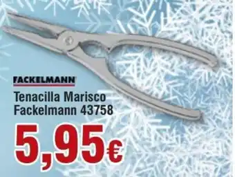 FROIZ Tenacilla marisco fackelmann 43758 oferta