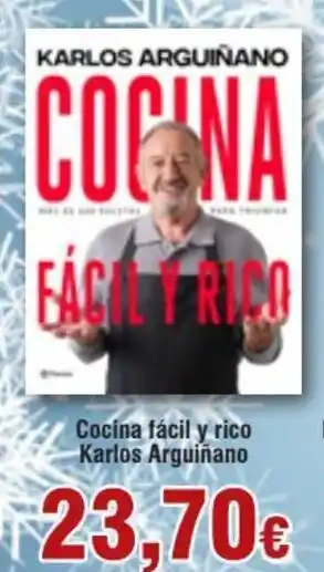 FROIZ Cocina fácil y rico karlos arguiñano oferta